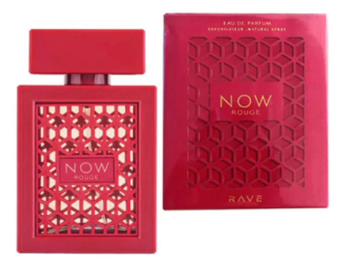 Miniatura 2 de Perfume Arabe Now Rouge Rave 100ml